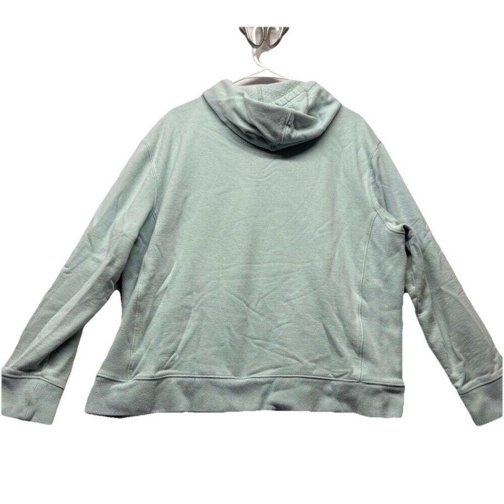 Life Is Good Light Blue Hoodie Womens Size XL Sweatshirt Spread Good News - Picture 5 of 5